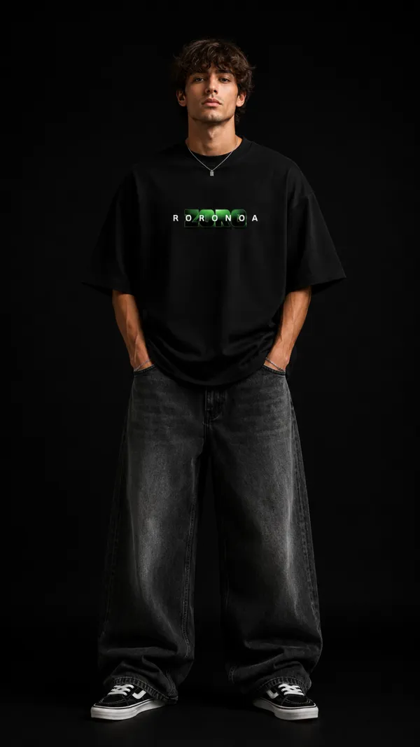Black_Cotton_Oversized_Roronoa_Graphic_T-Shirt_For_Unisex