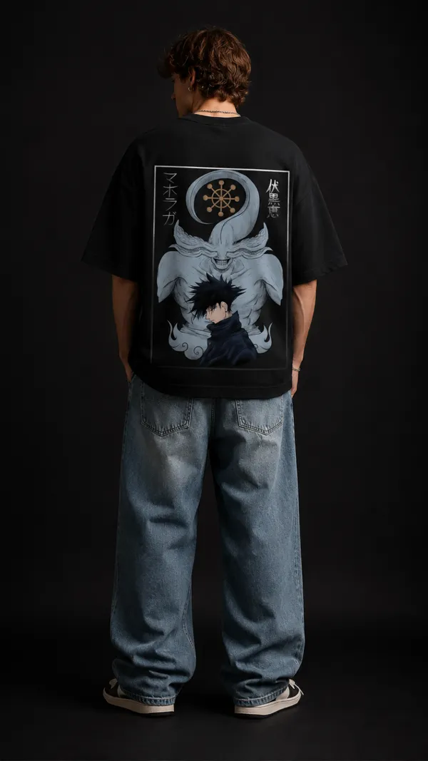Black_Cotton_Oversized_Otaku_Graphic_T-Shirt_For_Unisex