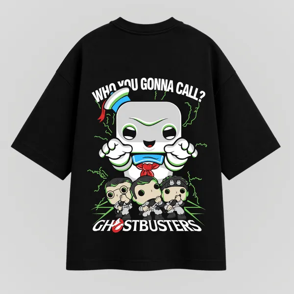 Black_Cotton_Oversized_Ghost_Busters_Graphic_T-Shirt_For_Unisex