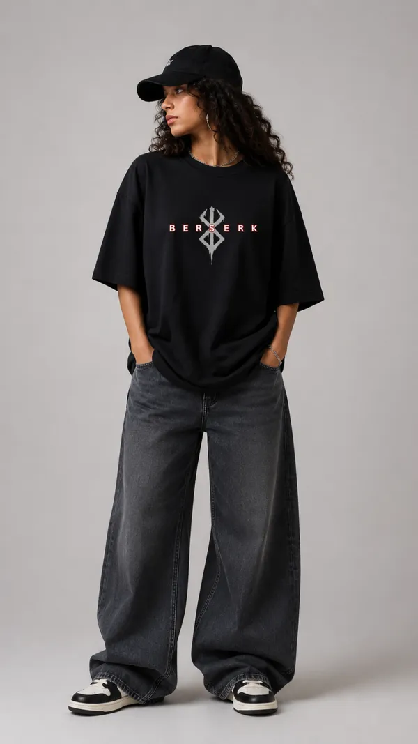 Black_Cotton_Oversized_Bersek_Graphic_T-Shirt_For_Unisex