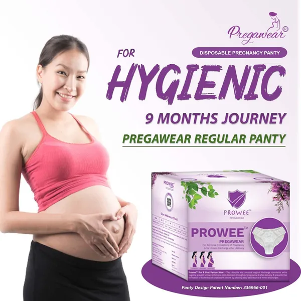Pregawear_Maternity_Disposable_Panties_For_Minor_Pregnancy_Discharge_Or_Spotting_For_A_0_To_9_Months_Pregnancy_Journey_(White_-_Pack_Of_5)