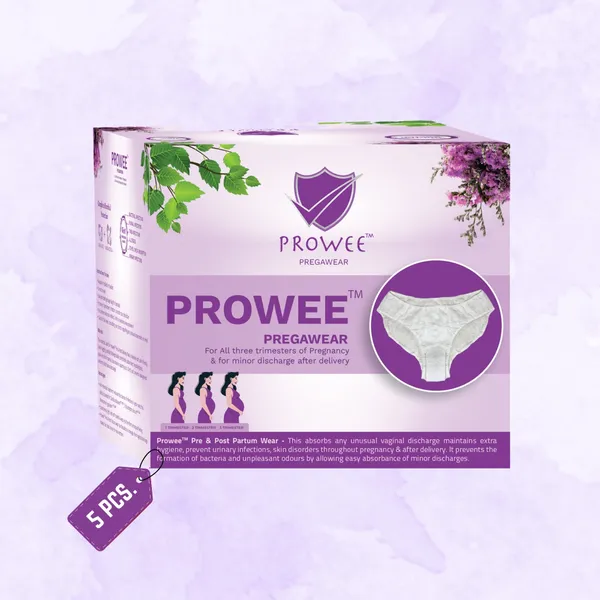 Pregawear_Maternity_Disposable_Panties_For_Minor_Pregnancy_Discharge_Or_Spotting_For_A_0_To_9_Months_Pregnancy_Journey_(White_-_Pack_Of_5)