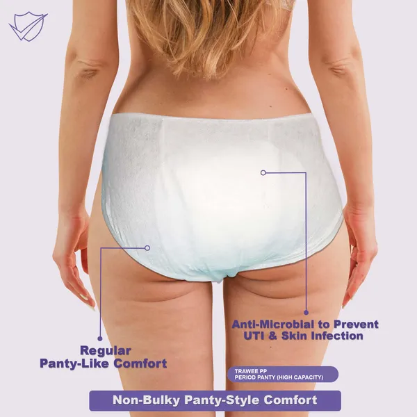 Trawee_Disposable_Period_Panties_|_Super_Absorbent_Thin_Briefliner_Pad_|_Leak_Protection_|_100%_Anti_Rash_|_0%_Uti_|_Stay_Dry_For_Long_Hours_Ideal_For_Heavy_Flow,_Travel_&_Overnight_Protection_(White_-_Pack_Of_5)