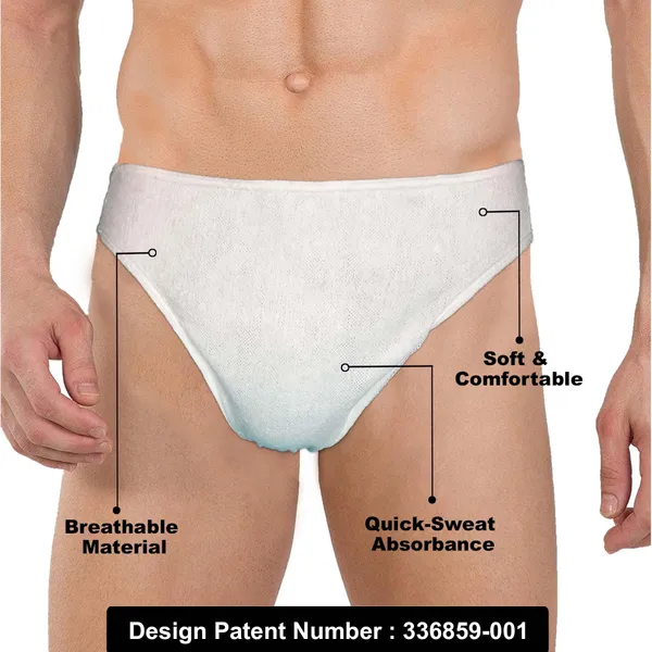 Trawee_Disposable_Underwears_For_Men_|_Ideal_For_Regular_Use,_Travel,_Spa,_Gym,_Trekking,_Sports|_Prevents_Infection_&_Itching|_No_Rash_&_Discomfort|_Comfortable_Fit|_Moisture-Wicking_Brief_(White_-_Pack_Of_5)