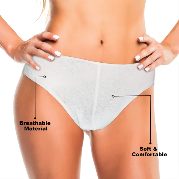 Trawee_Disposable_Women_Panty_For_A_Spa_&_Night_Wear_-_Anti_Fungal,_Anti_Bacterial_Underwear,_Absorbs_Sweat_&_Daily_Discharge,_Rash_Free_(White_-_Pack_Of_5)