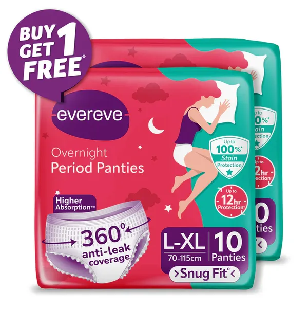 Evereve_Period_Panties_(L-Xl)_(White_-_Pack_Of_10+10)_(Buy_1_Get_1_Free)