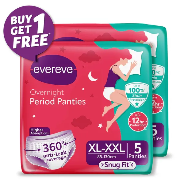 Evereve_Period_Panties_(Xl-Xxl)_(White_-_Pack_Of_5+5)_(Buy_1_Get_1_Free)
