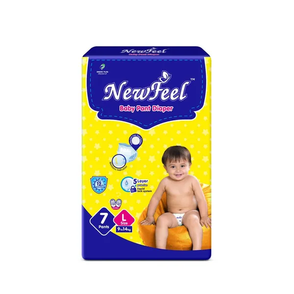 Newfeel_Baby_Diaper_Large_Size_7_Count_-_Pack_Of_4