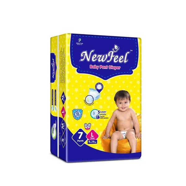 Newfeel_Baby_Diaper_Large_Size_7_Count_-_Pack_Of_4