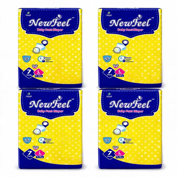 Newfeel_Baby_Diaper_Large_Size_7_Count_-_Pack_Of_4
