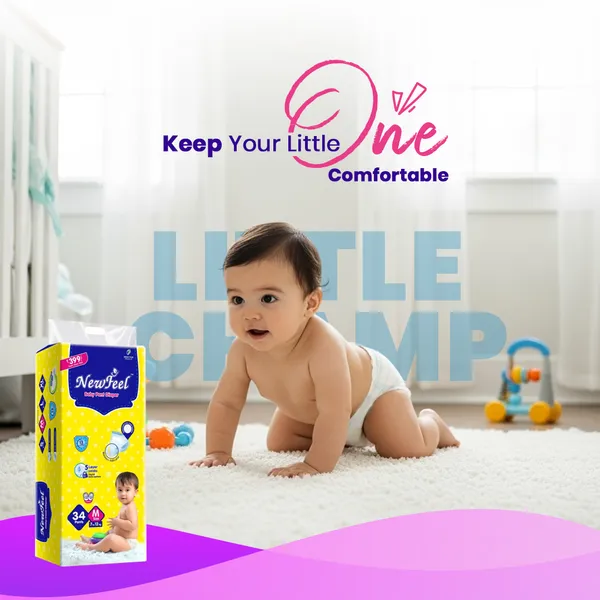 Newfeel_Baby_Diaper_Medium_Size_34_Count