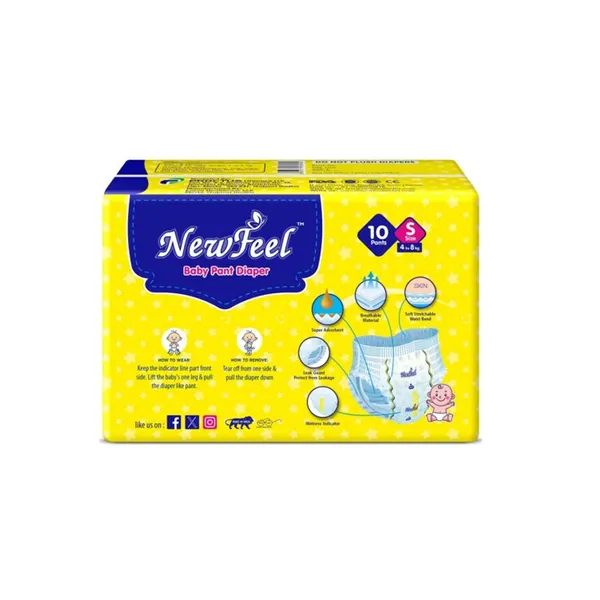 Newfeel_Baby_Diaper_Small_Size_10_Count_-_Pack_Of_4