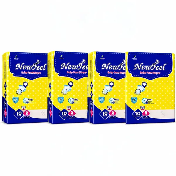Newfeel_Baby_Diaper_Small_Size_10_Count_-_Pack_Of_4