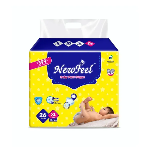 Newfeel_Baby_Diaper_Extra_Large_Size_26_Count