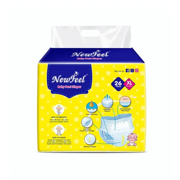 Newfeel_Baby_Diaper_Extra_Large_Size_26_Count