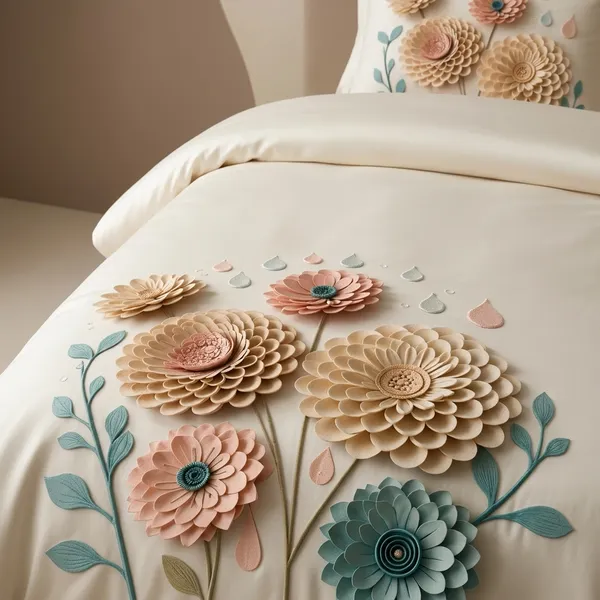 Multicolor_Glace_Cotton_Bedsheet_Set_For_Home_Furnishing
