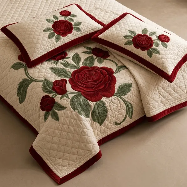 Multicolor_Glace_Cotton_Bedsheet_Set_For_Home_Furnishing
