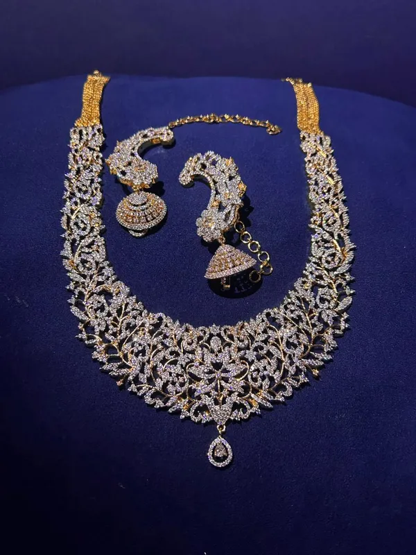 Multicolor_Alloy_Diamond_Haram_Set_With_Earrings_For_Women