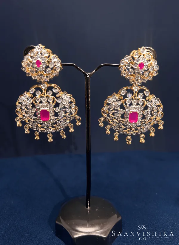 Golden_Alloy_Ruby_Rani_Necklace_With_Earrings_For_Women