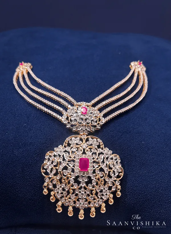 Golden_Alloy_Ruby_Rani_Necklace_With_Earrings_For_Women