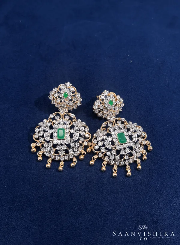 Multicolor_Alloy_Emerald_Rani_Necklace_With_Earrings_For_Women