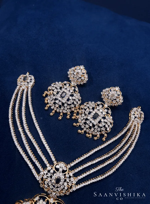 Purple_Alloy_Rani_Necklace_With_Earrings_For_Women