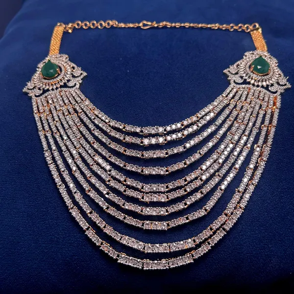 Grand_4_In_1_Interchangeable_Multi_Layer_Diamond_Necklace_With_Earrings