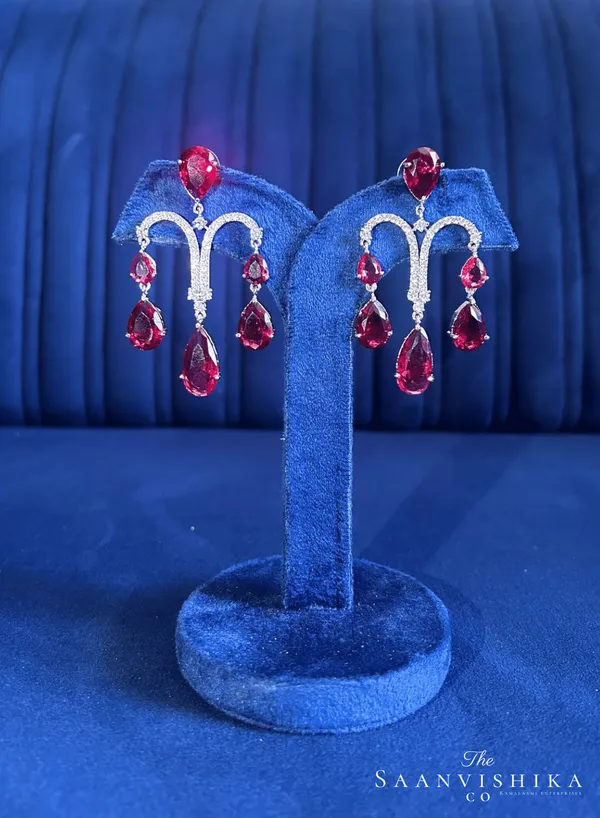 Red_Alloy_Ruby_Gemstone_Diamond_Earrings_For_Women