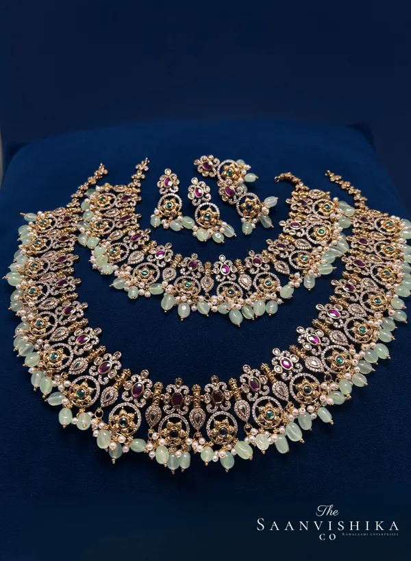 Multicolor_Alloy_Natural_Beads_Guttapusalu_Jewellery_Combo_Set_For_Women