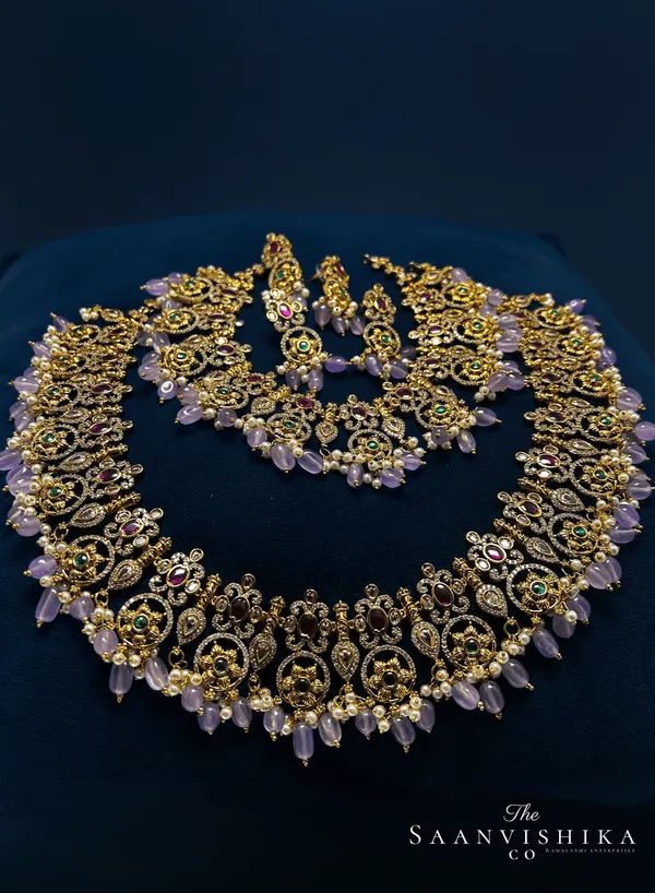 Purple_Alloy_Blend_Natural_Beads_Jewellery_Combo_Set_For_Women