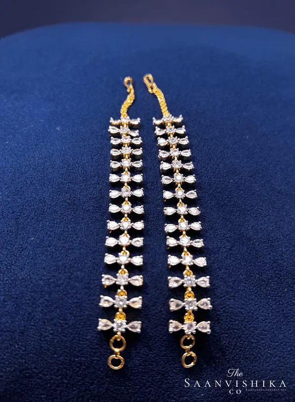 Golden_Alloy_Double_Crystal_Ear_Maati_Chain_For_Women