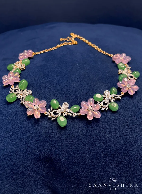 Floral_Natural_Beads_Necklace