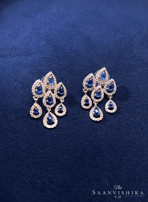 Purple_Alloy_Diamond_Droplet_Drop_Earrings_For_Women