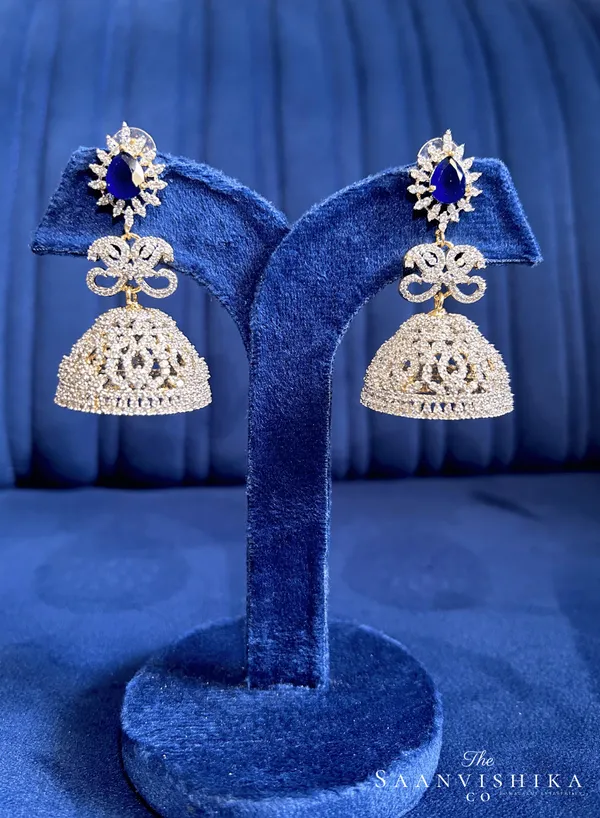 Purple_Alloy_Droplet_Jhumka_For_Women