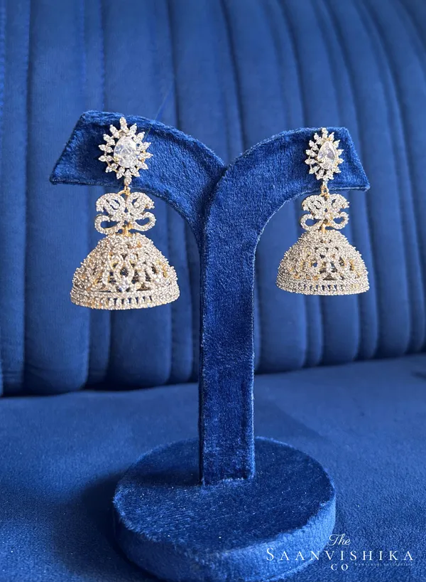Golden_Alloy_Droplet_Diamond_Jhumka_Earrings_For_Women