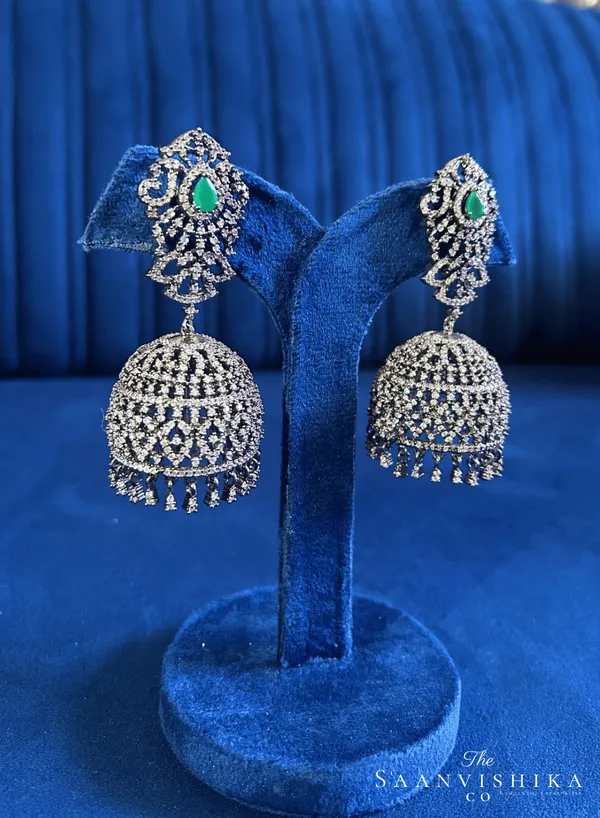 Green_Alloy_Victorian_Jhumka_For_Women