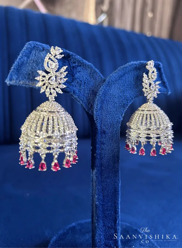 Golden_Alloy_Crystal_Hanging_Designer_Jhumka_For_Women