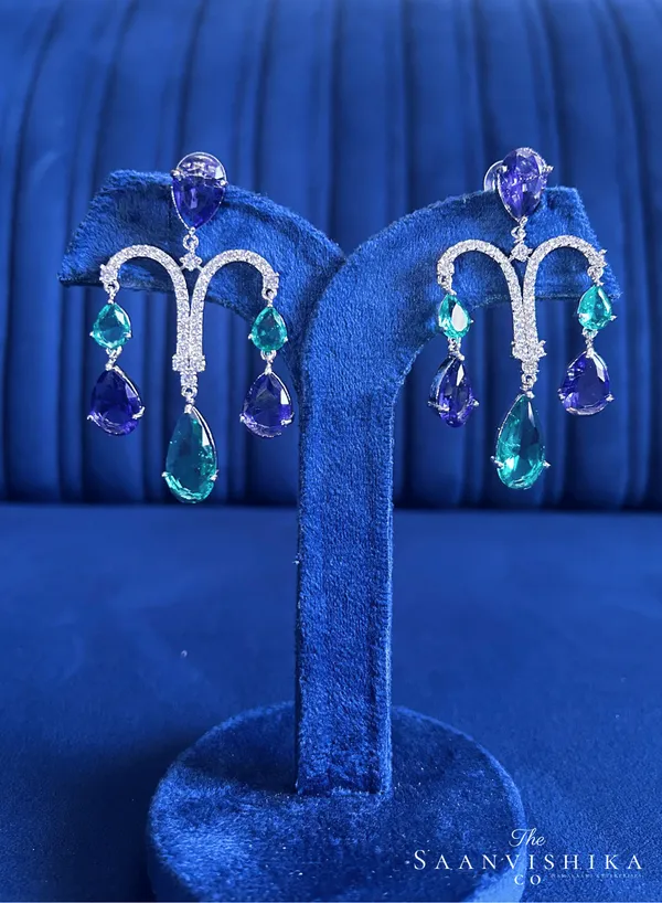 Multicolor_Alloy_Diamond_Gemstone_Earrings_For_Women