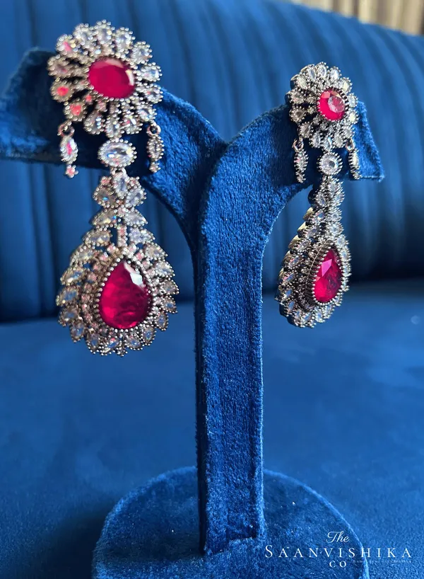 Red_Alloy_Blend_Ruby_Doublet_Earrings_For_Women