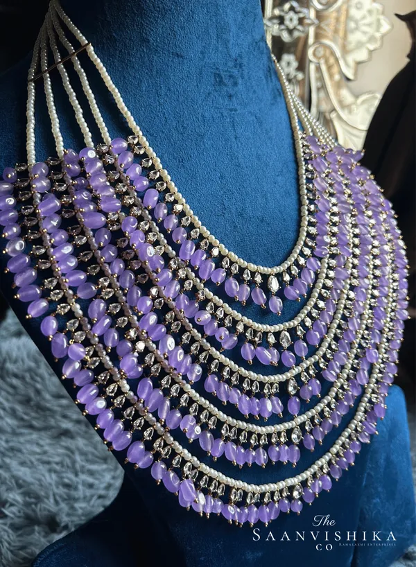 Purple_Alloy_5-Layer_Cz_Beads_Haram_Necklace_For_Women