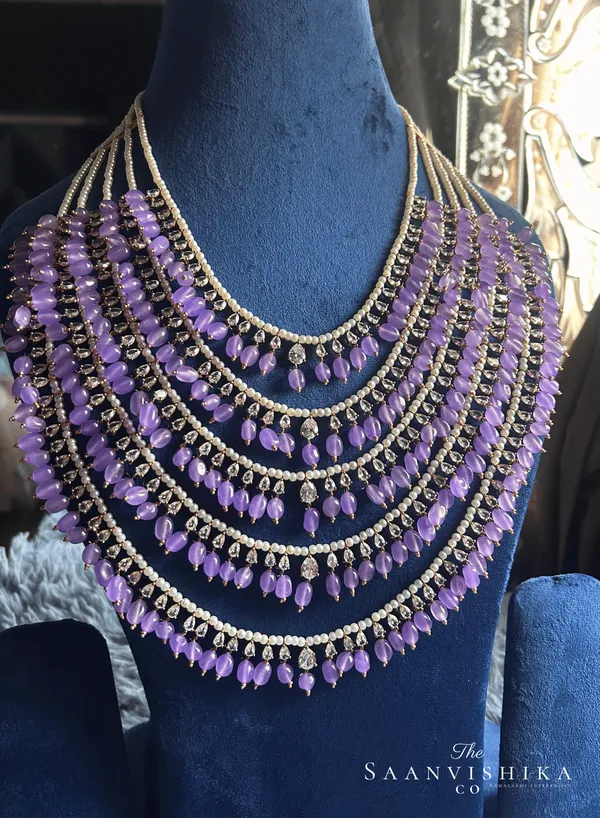Purple_Alloy_5-Layer_Cz_Beads_Haram_Necklace_For_Women