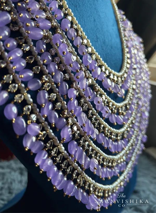 Purple_Alloy_5-Layer_Cz_Beads_Haram_Necklace_For_Women
