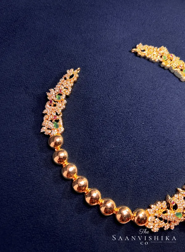 Golden_Alloy_Micro_Gold_Peacock_Kante_Necklace_For_Women