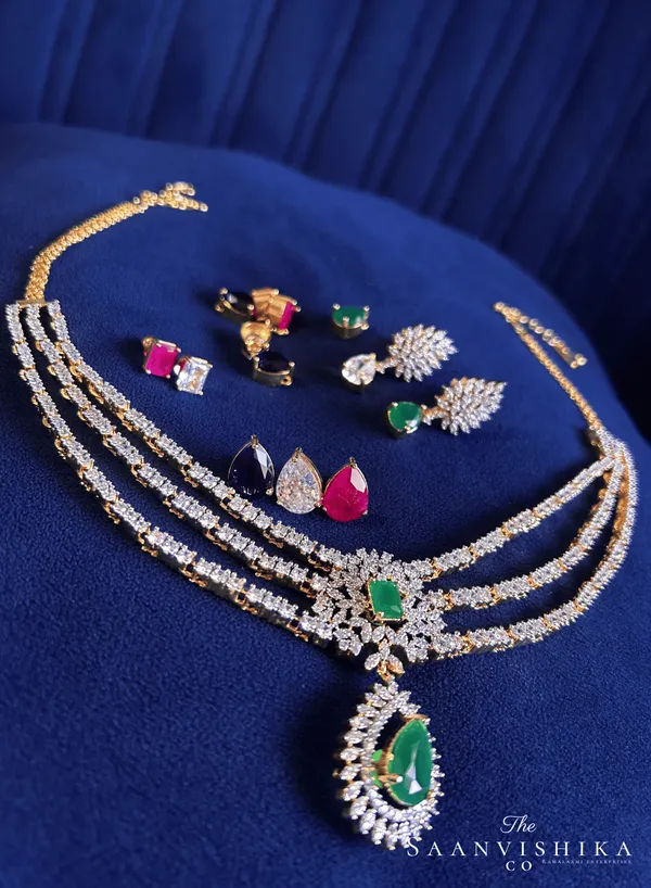 Multicolor_Alloy_4-In-1_Convertible_Necklace_For_Women