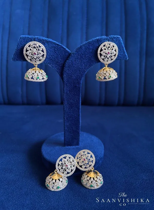 Golden_Alloy_Small_Floral_Jhumka_For_Women