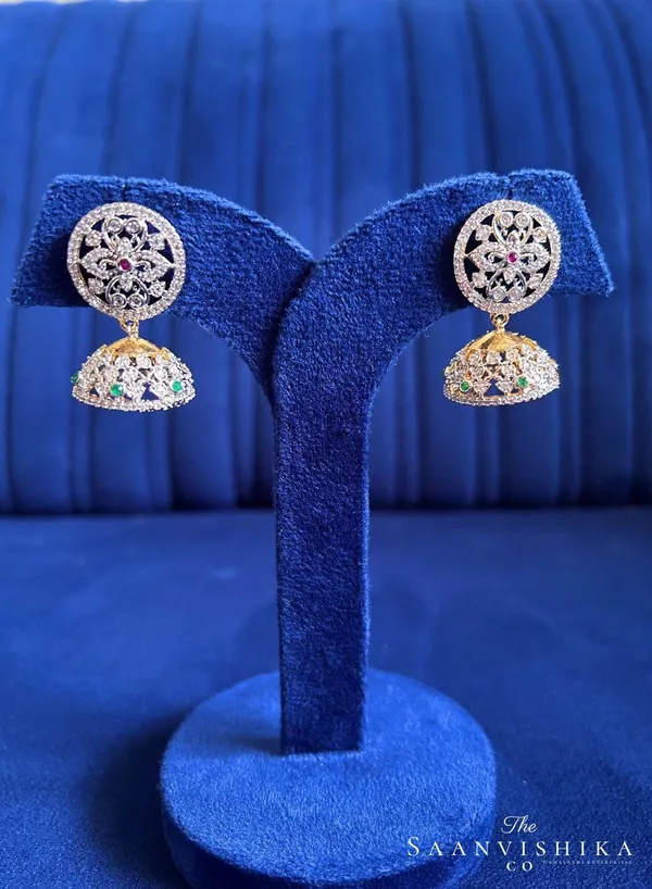 Golden_Alloy_Small_Floral_Jhumka_For_Women