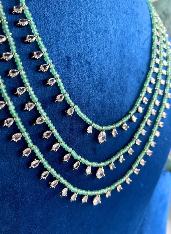 Green_Alloy_Cz_Micro_Beads_3-Line_Mala_Necklace_For_Women
