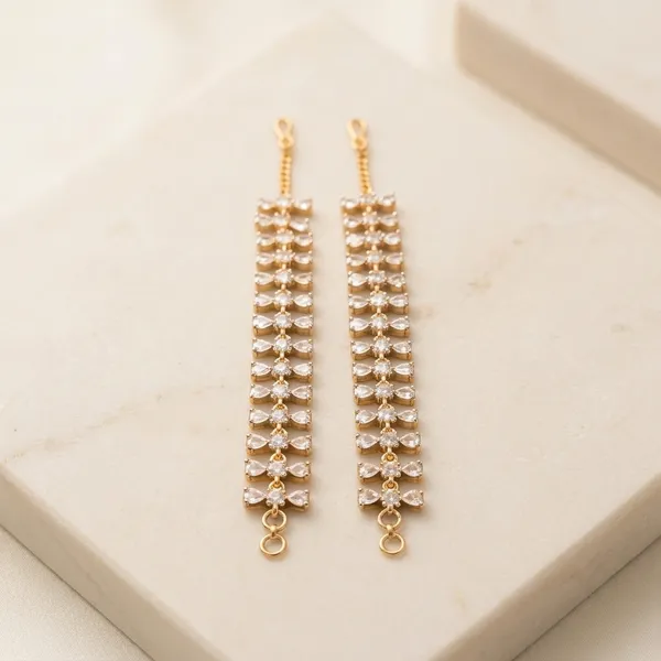 Golden_Alloy_Double_Crystal_Ear_Maati_Chain_For_Women