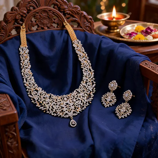 Multicolor_Alloy_Diamond_Haram_Set_With_Earrings_For_Women