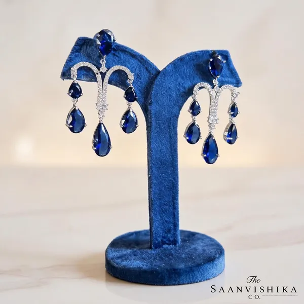 Purple_Alloy_Gemstone_Diamond_Earrings_For_Women